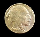 1934-D Buffalo Nickel - 5C - FREE SHIPPING!!