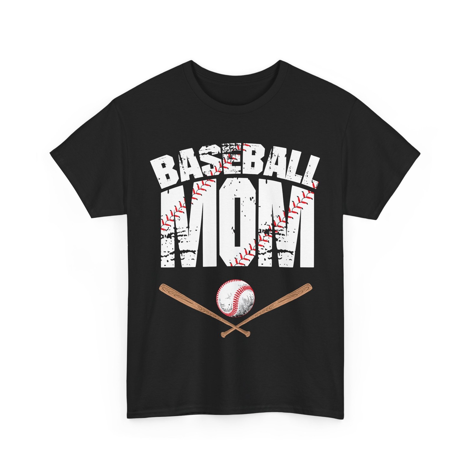 Baseball Mom T-Shirt, Baseball Player Sports Lovers Mother's Day Mom Shirt