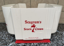 Seagrams 7 Crown Whiskey Back Bar Caddy Holde...