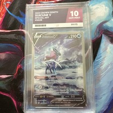 Suicune V Gg38/Gg70 Crown Zenith: Galarian Gallery - Ace 10 - English