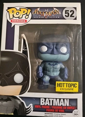 Batman #52 Arkham Asylum - Batman (Blue Suit) Hot Topic Funko Pop! Vinyl Figure
