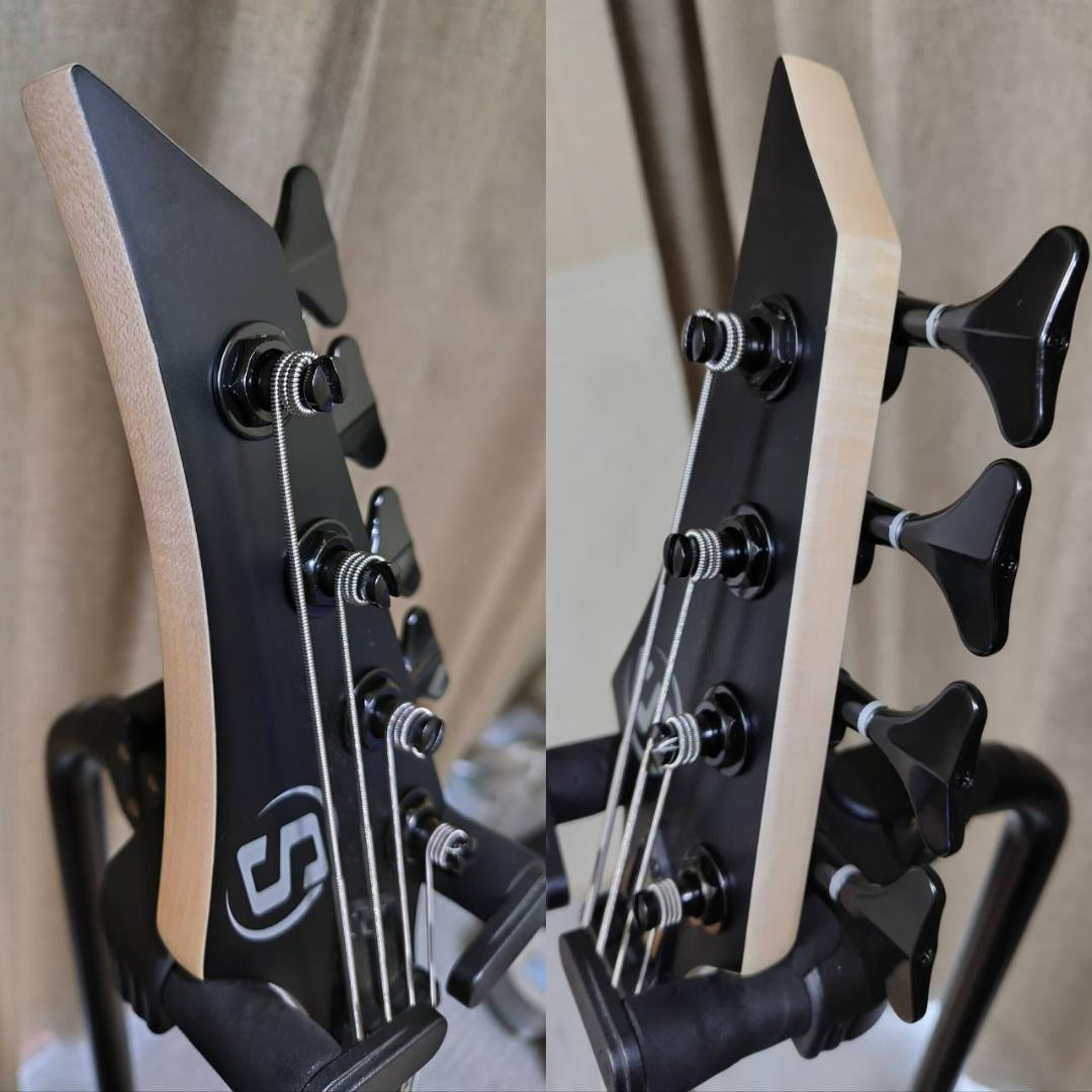 S by Solar AB4.4C-E 中古美品 Electric Bass Guitar S by Solar AB4.4C-E Carbon Black | eBay