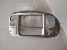 2001 Ford F150 Lightning Oem Radio Bezel Painted Silver See Description