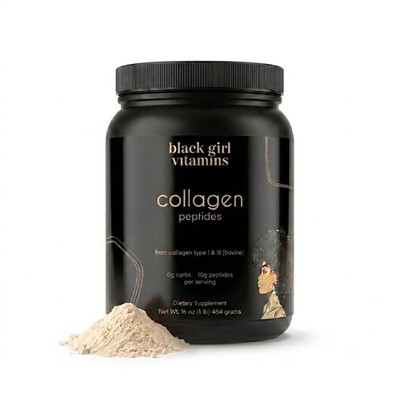 Black Girl Vitamins | Collagen Peptides Powder - for Skin, Hair &...