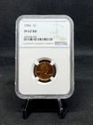 1956 Proof Lincoln Wheat Penny NGC PF 67 RD (Red)