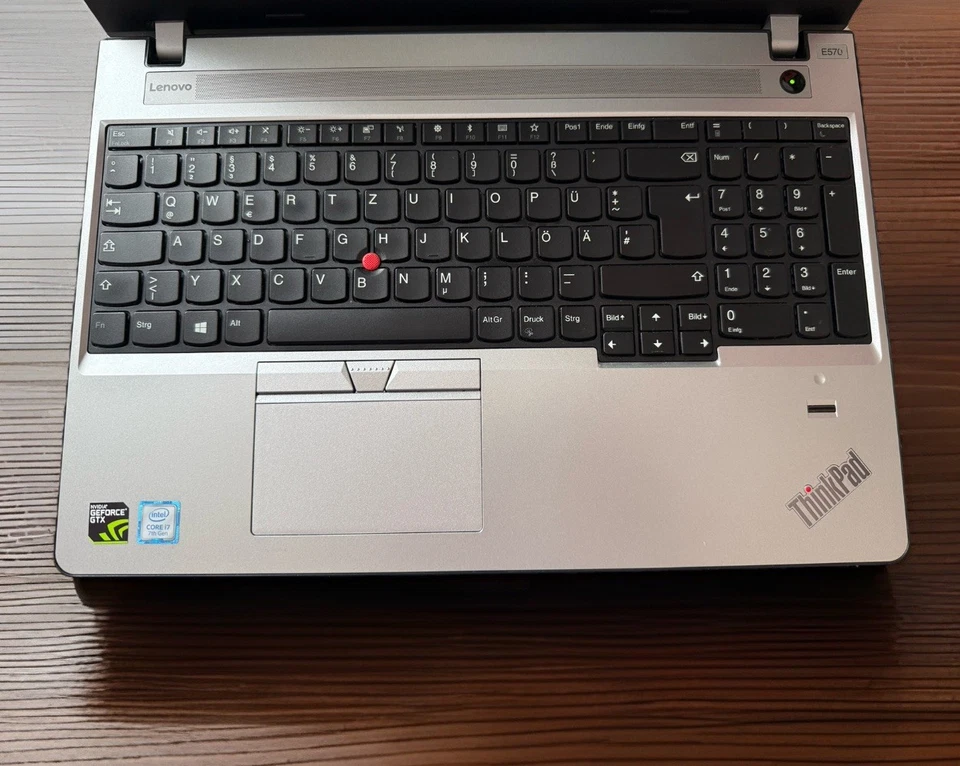 Lenovo ThinkPad E570 i5-7500U 16GB 256GB SSD 15,6" FHD Win11 Pro 25H2 Nvidia 2GB - Bild 2 von 4