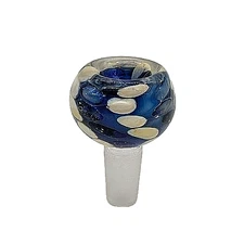 Glass Tobacco Smoking Waterpipe Bowl 14mm Male Slide Turbo Marbles