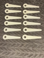 12 New GENUINE STIHL® POLYCUT REPLACEMENT POLYMER BLADES 4111