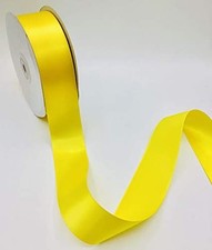 Trimplace Yellow 1-1/2" Satin Ribbon - 50 Yards