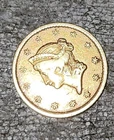 1852 USA Gold $1 coin Liberty Head Dollar (New Orleans) Mint uncleaned VGC