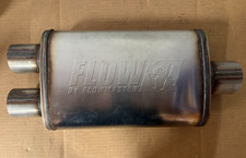 Flowmaster 72198 Flowfx Muffler 3 Center In 2.5 Dual Out Stainless Steel Flowmaster 72198 Flowfx Muffler 3 Center In 2.5 Dual Out Stainless Steel