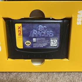 BC Racers Sega 32X 1995 Complete in Box. Tested 04/26. Works Great.