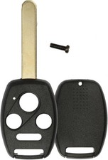 KeylessOption Just the Case Keyless Entry Remote Key Fob Shell Cover black