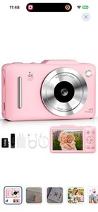 Pink Digital Camera
