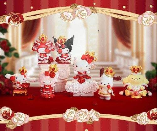 Sanrio Characters The Night of Rose Series Blind Box Confirmed TOPTOY Figure