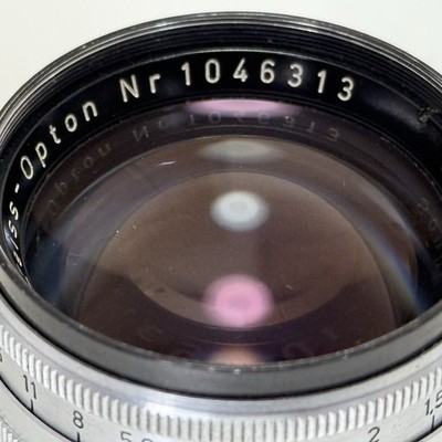 N Mint] Zeiss Opton 50mm 5cm f1.5 T Sonnar Lens for Contax