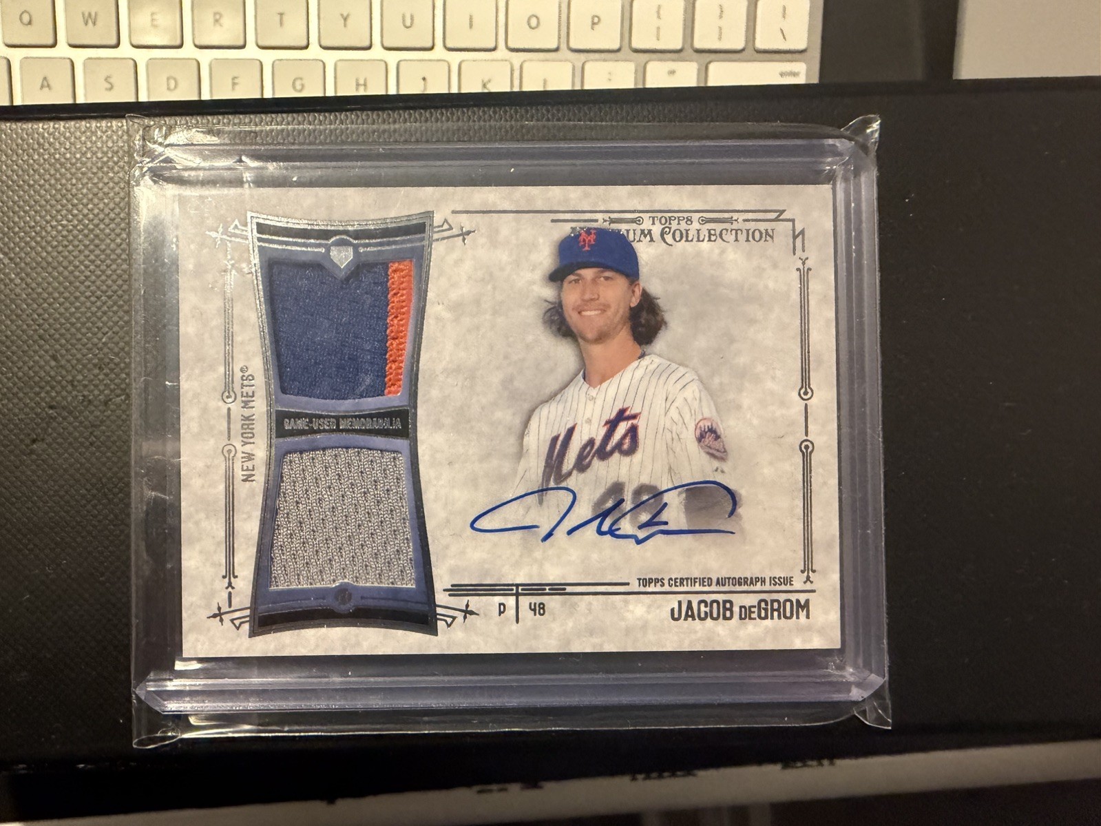 2015 Topps Museum Collection Archival Autographs Jacob deGrom SSD-JD Auto /299