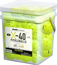 Franklin Sports X-40 Outdoor Pickleball - Standard Size