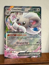 Pokémon TCG Cinccino EX Chaos Rising Holo 73/86