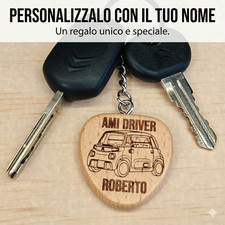 Portachiavi Personalizzato per Citroen Ami AMIAMI NOME  REGALO RICAMBI
