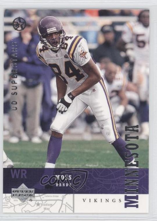 2002-03 Upper Deck UD Superstars Randy Moss #134 HOF 0a1