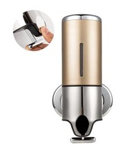 Shampoo and Soap 500ml Dispenser Wall Mounted Soap Dispenser for Bathroom