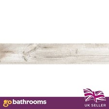 Nyra Wood Effect White Tiles Porcelain Matt Tile Large Plank Tile 150 x 900