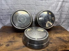 Set Of 3 73-78 Ford F250 F350 Econoline OEM Wheel Center Cap Hub Cover 3 Rib 12"