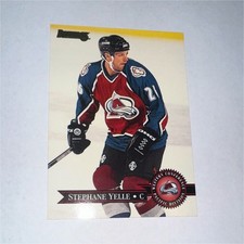 Donruss 1995-96 Stephane Yelle #350 Colorado Avalanche NHL Ice Hockey Card