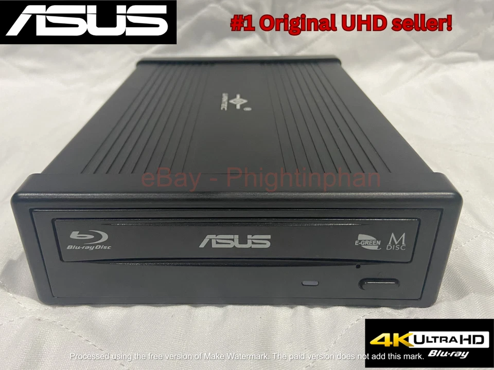 NEW External Asus BW-16D1HT Blu-ray drive FW 3.10 4K, UHD, Ultra HD Friendly! - Image 4 of 4