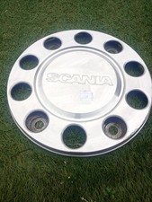 Scania, Stainless Steel 10 Hole Commercial Wheel Trim,To Fit 22.5 Inch Rim