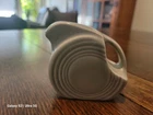 Fiesta Pearl Gray Mini Disk Pitcher Creamer First Quality New Never Used