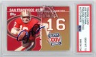 Joe Montana 2008 Topps NFL Dynasties Tribute Autograph Card #DYN-JM PSA/DNA 10