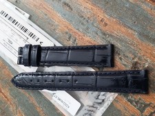 Cartier Watch Band KD02AN85 Black Alligator 16.2 x14.3mm Tank Must, Ronde more