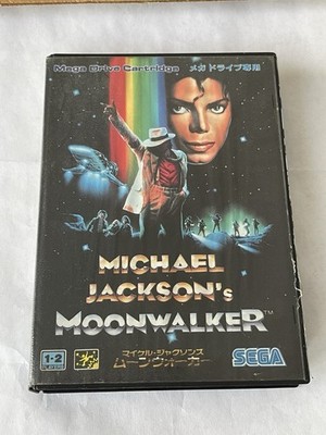 MICHAEL JACKSON'S MOONWALKER メガドライブ MICHAEL JACKSON'S MOONWALKER SEGA Mega Drive GENESIS with Manual
