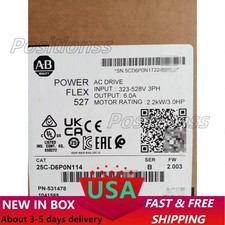Allen Bradley 25C-D6P0N114 Brand DHL Express shipping US Free Tax