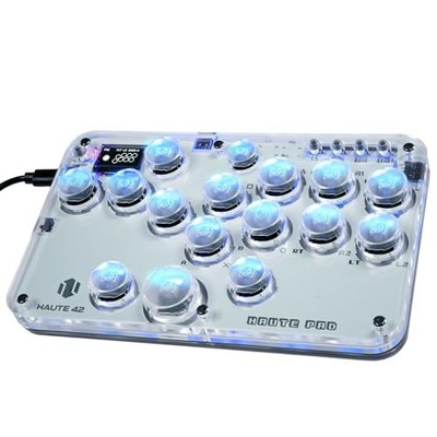 Haute42 G16 Leverless Arcade Stick Ultra-Slim All-Button Leverless Controller
