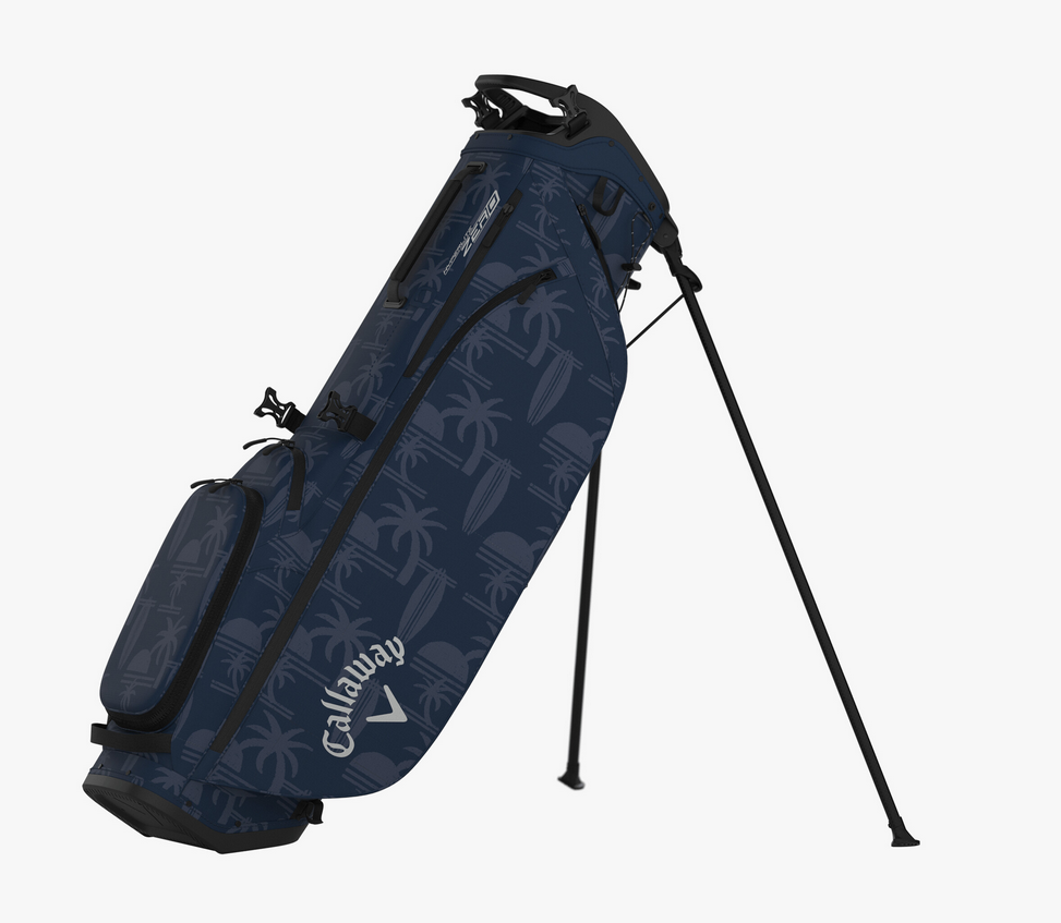New Callaway Hyperlite Zero Stand Bag Navy/Sunset Palms | eBay