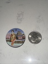 RARE Vintage Japan Geisha Magnet
