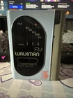 Vintage Sony WM-F70 Grey Walkman FM Cassette Player  Cassette