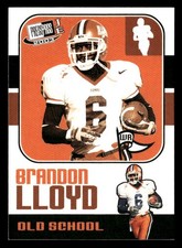 Brandon Lloyd 2003 Press Pass JE Old School Rookie Card #OS14 Illinois. rookie card picture