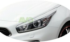 Headlight Eyelids for Kia Ceed 2 JD 2012-2018 ABS Gloss