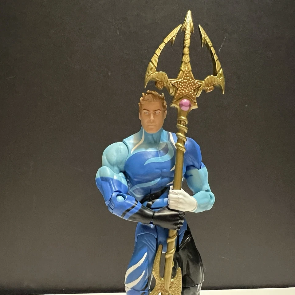 "Figura de 6"" DC Universe Classics DCUC Aquaman Ocean Warrior Atom Smasher Wave" Foto 2 de 4