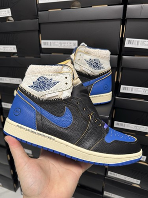 #ad #ad UNION x Fragment x Air Jordan 1 Retro High OG SP quot;Black Navyquot; IO7847 001 $585.00