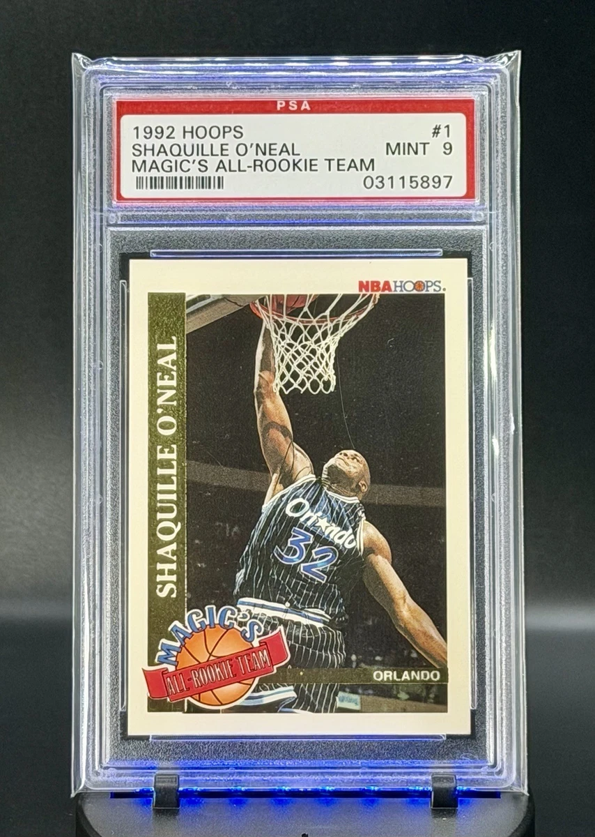 Shaquille O'Neal Basketball Rookie Original Sports Trading Cards