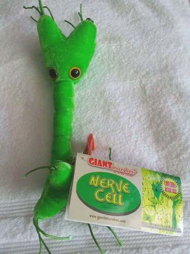 Plush Giant Microbes Nerve Cell 7" From 2009