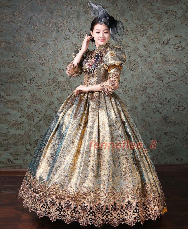 Women's Performance Cosplay Elegant Medieval Victorian Long Dress Party Costume | eBay Women's Performance Cosplay Elegant Medieval Victorian Long Dress Party Costume | eBay