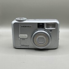 Pentax Optio 230 2.0 MP Digital Camera NO POWER FOR PARTS OR REPAIR