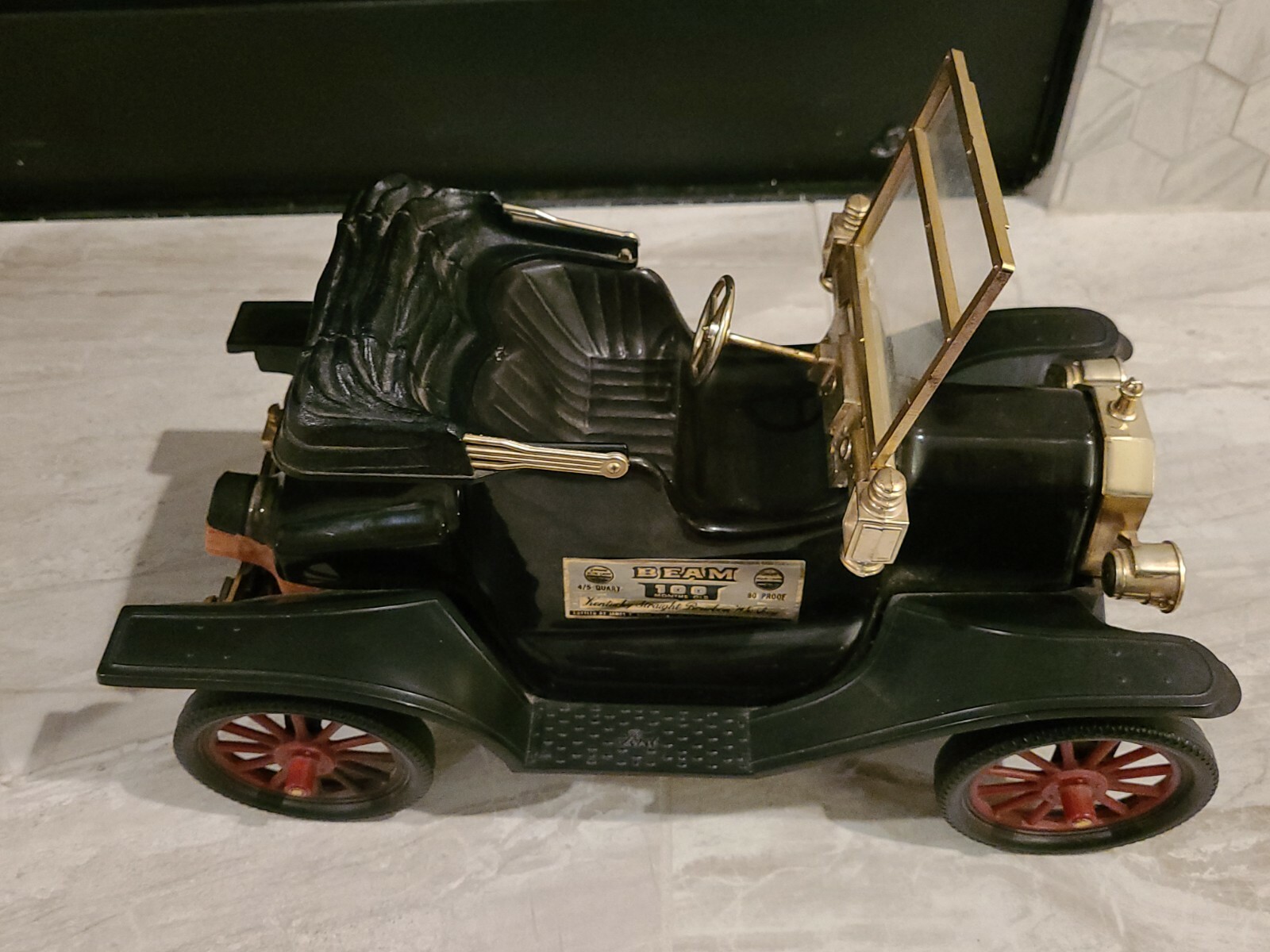 Vintage Empty Jim Beam Antique Car Decanter 1914 Ford Model T Made in 1974 eBay