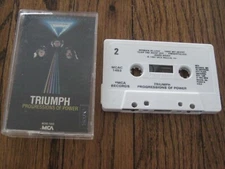 Triumph Progressions of Power US Casssette Tape Metal